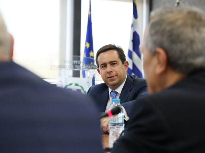 Ο Νότης Μηταράκης στο υπουργείο Προστασίας του Πολίτη / Φωτ. Αρχείου Eurokinissi Ο Νότης Μηταράκης στο υπουργείο Προστασίας του Πολίτη / Φωτ. Αρχείου Eurokinissi
