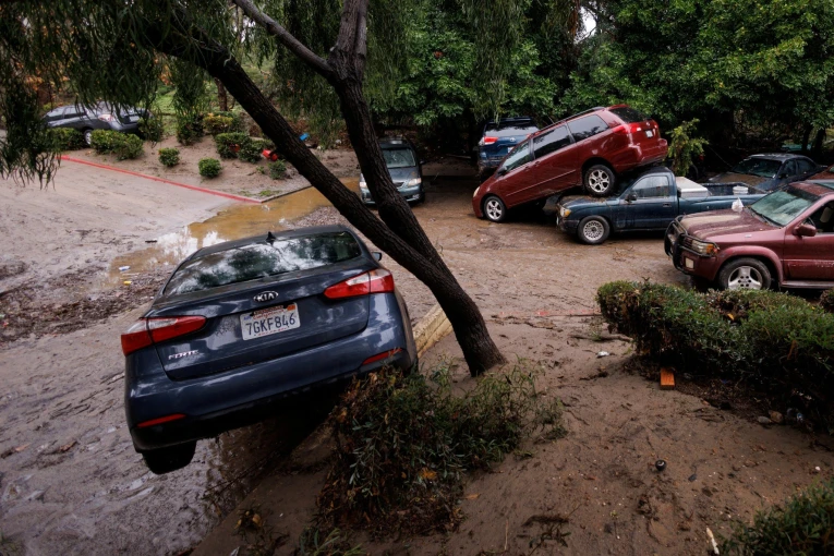 Πλημμύρες στην Καλιφόρνια/Reuters Πλημμύρες στην Καλιφόρνια/Reuters