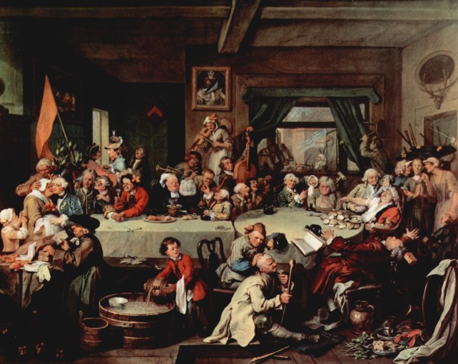 Ο πίνακας του William Hogarth, που εμπνεύστηκε από το κίννημα του «Δώστε αμς πίσω τις 11 ημέρες μας» / Φωτ.: Wikipedia Ο πίνακας του William Hogarth, που εμπνεύστηκε από το κίννημα του «Δώστε αμς πίσω τις 11 ημέρες μας» / Φωτ.: Wikipedia