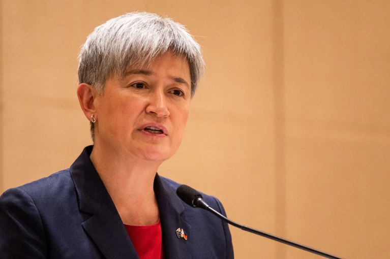 Η υπουργός Εξωτερικών της Αυστραλίας Penny Wong (Photo by Lisa Marie David - Pool/Getty Images) Η υπουργός Εξωτερικών της Αυστραλίας Penny Wong (Photo by Lisa Marie David - Pool/Getty Images)