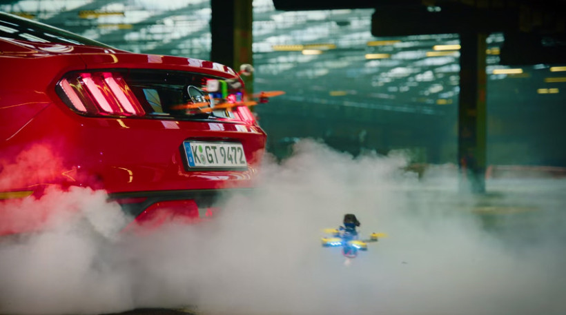 the-ford-mustang-provides-smoke-on-the-dronekhana-course.jpg the-ford-mustang-provides-smoke-on-the-dronekhana-course.jpg