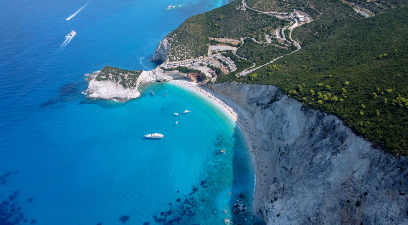 Παραλία Πόρτο Κατσίκι στη Λευκάδα/INTIME Παραλία Πόρτο Κατσίκι στη Λευκάδα/INTIME
