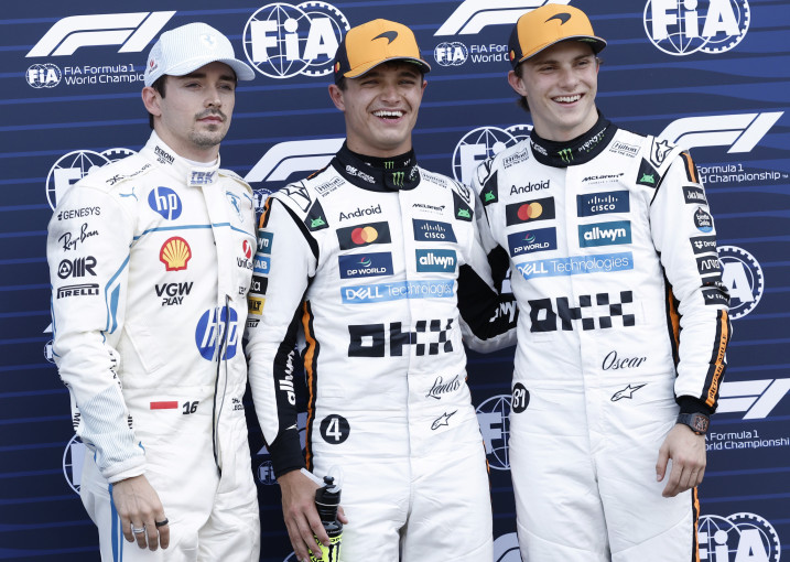 Φωτογραφία ΑΠΕ-ΜΠΕ Grand Prix Μονακό οι τρεις πρώτοι της εκκίνησης Φωτογραφία ΑΠΕ-ΜΠΕ Grand Prix Μονακό οι τρεις πρώτοι της εκκίνησης