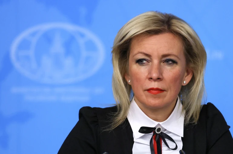 Η εκπρόσωπος του ρωσικού ΥΠΕΞ, Μαρία Ζαχάροβα. Φωτό: YURI KOCHETKOV/EPA/ΑΠΕ-ΜΠΕ Η εκπρόσωπος του ρωσικού ΥΠΕΞ, Μαρία Ζαχάροβα. Φωτό: YURI KOCHETKOV/EPA/ΑΠΕ-ΜΠΕ