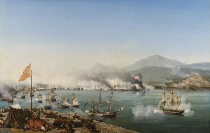 Η Ναυμαχία του Ναυαρίνου / Φωτ.: Wikipedia Η Ναυμαχία του Ναυαρίνου / Φωτ.: Wikipedia