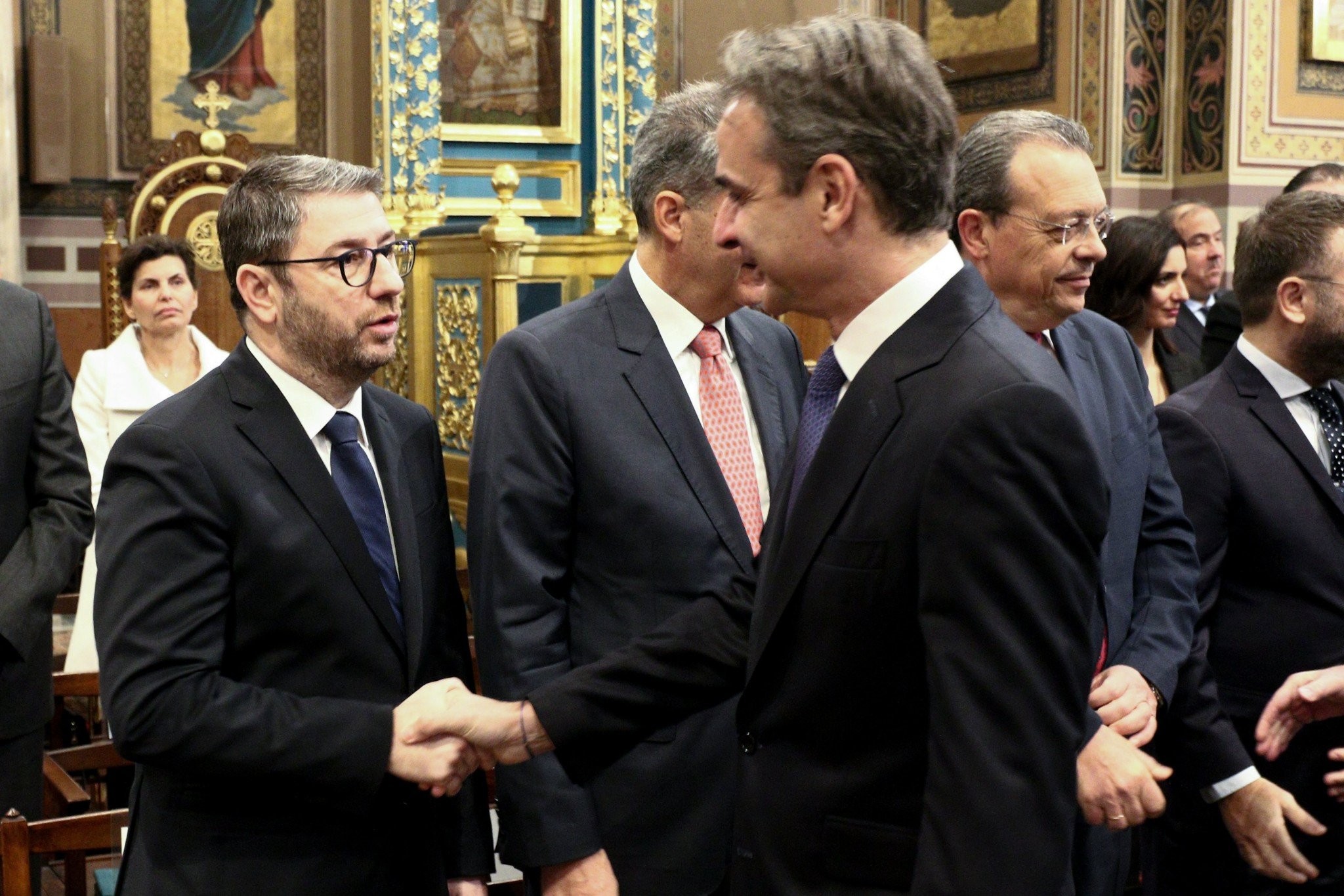 Το 2025 ο Κυριάκος Μητσοτάκης με αιχμή την αναθεώρηση του Συντάγματος θα εντείνει την πίεσή του προς το ΠΑΣΟΚ και τον Νίκο Ανδρουλάκη / Eurokinissi Το 2025 ο Κυριάκος Μητσοτάκης με αιχμή την αναθεώρηση του Συντάγματος θα εντείνει την πίεσή του προς το ΠΑΣΟΚ και τον Νίκο Ανδρουλάκη / Eurokinissi
