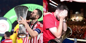 Κώστας Φορτούνης: «Όταν πήρα το τρόπαιο του Conference League στα χέρια μου...» Κώστας Φορτούνης: «Όταν πήρα το τρόπαιο του Conference League στα χέρια μου...»