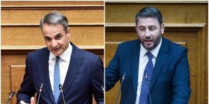 Με... διπλό σκορ μπροστά η ΝΔ από το ΠΑΣΟΚ σε νέα δημοσκόπηση - Ντέρμπι στην Κρήτη Με... διπλό σκορ μπροστά η ΝΔ από το ΠΑΣΟΚ σε νέα δημοσκόπηση - Ντέρμπι στην Κρήτη