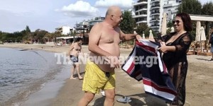 Ο Αχιλλέας Μπέος βούτηξε στον Άναυρο - «Πεντακάθαρο νερό, ελάτε να το χαρείτε» Ο Αχιλλέας Μπέος βούτηξε στον Άναυρο - «Πεντακάθαρο νερό, ελάτε να το χαρείτε»
