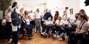 Μητσοτάκης σε Παραολυμπιονίκες: «Ένα μεγάλο ευχαριστώ για όλα όσα κάνετε στους αγώνες και κάθε μέρα» Μητσοτάκης σε Παραολυμπιονίκες: «Ένα μεγάλο ευχαριστώ για όλα όσα κάνετε στους αγώνες και κάθε μέρα»