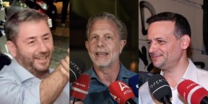Ανδρουλάκης - Δούκας: Σε δημόσια θέα τα «πάρε - δώσε» για τον β' γύρο - Επίθεση φιλίας σε Γερουλάνο Ανδρουλάκης - Δούκας: Σε δημόσια θέα τα «πάρε - δώσε» για τον β' γύρο - Επίθεση φιλίας σε Γερουλάνο