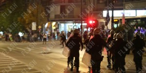 Πορεία στην ισραηλινή πρεσβεία υπέρ της Παλαιστίνης με 20 προσαγωγές Πορεία στην ισραηλινή πρεσβεία υπέρ της Παλαιστίνης με 20 προσαγωγές