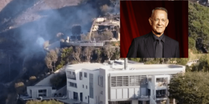 «Παρά τρίχα» τη γλίτωσε η έπαυλη του Τομ Χανκς στο Χόλιγουντ - Έφτασε σε απόσταση αναπνοής η φωτιά «Παρά τρίχα» τη γλίτωσε η έπαυλη του Τομ Χανκς στο Χόλιγουντ - Έφτασε σε απόσταση αναπνοής η φωτιά