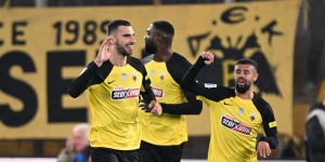 ΑΕΚ - Καλλιθέα (2-0): Μήτογλου και Λαμέλα ανέβασαν την Ένωση στη δεύτερη θέση ΑΕΚ - Καλλιθέα (2-0): Μήτογλου και Λαμέλα ανέβασαν την Ένωση στη δεύτερη θέση