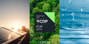 Ο όμιλος L'ORÉAL στην "Α LIST" του παγκόσμιου μη κερδοσκοπικού οργανισμού CDP Ο όμιλος L'ORÉAL στην "Α LIST" του παγκόσμιου μη κερδοσκοπικού οργανισμού CDP
