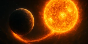 Γιγαντιαίος πλανήτης καταβροχθίζεται από το άστρο του - Μια σπάνια παρατήρηση Γιγαντιαίος πλανήτης καταβροχθίζεται από το άστρο του - Μια σπάνια παρατήρηση