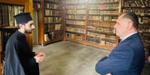 Στη Θεολογική Σχολή Χάλκης ο Γιώργος Γεραπετρίτης Στη Θεολογική Σχολή Χάλκης ο Γιώργος Γεραπετρίτης