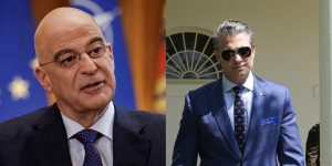 Τηλεφωνική επικοινωνία Δένδια με τον Αμερικανό υπουργό Άμυνας - Στο επίκεντρο οι αμυντικές σχέσεις Τηλεφωνική επικοινωνία Δένδια με τον Αμερικανό υπουργό Άμυνας - Στο επίκεντρο οι αμυντικές σχέσεις