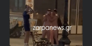 Σάλος στα Χανιά: Γυμνοί Βρετανοί ναύτες προκάλεσαν επεισόδια Σάλος στα Χανιά: Γυμνοί Βρετανοί ναύτες προκάλεσαν επεισόδια
