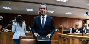 Novartis: Κατάθεση Λοβέρδου στη δίκη «Σαράφη» και «Κελέση» - «Τα στοιχεία προκαλούν αποτροπιασμό» Novartis: Κατάθεση Λοβέρδου στη δίκη «Σαράφη» και «Κελέση» - «Τα στοιχεία προκαλούν αποτροπιασμό»
