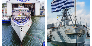 Ο «ΚΙΜΩΝ» αποτίει φόρο τιμής στο θρυλικό «Αβέρωφ» Ο «ΚΙΜΩΝ» αποτίει φόρο τιμής στο θρυλικό «Αβέρωφ»