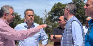 Αυτοψία Παπασταύρου σε έργα προστασίας δασών –«Το δάσος είναι πηγή ζωής, όλοι μαζί το προστατεύουμε» Αυτοψία Παπασταύρου σε έργα προστασίας δασών –«Το δάσος είναι πηγή ζωής, όλοι μαζί το προστατεύουμε»