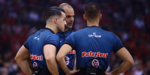 Stoiximan GBL: Αυτοί είναι οι διαιτητές του Game 2 ανάμεσα σε Ολυμπιακό και Παναθηναϊκό Stoiximan GBL: Αυτοί είναι οι διαιτητές του Game 2 ανάμεσα σε Ολυμπιακό και Παναθηναϊκό