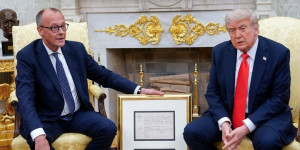 Καγκελάριος Μερτς: «Εξαιρετικά καλή» η συνάντηση με τον πρόεδρο Τραμπ - Πώς είδαν τη συζήτηση τα ΜΜΕ Καγκελάριος Μερτς: «Εξαιρετικά καλή» η συνάντηση με τον πρόεδρο Τραμπ - Πώς είδαν τη συζήτηση τα ΜΜΕ