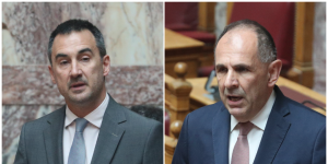 Κόντρα Γεραπετρίτη - Χαρίτση για Γάζα: «Ανήκουστα τα περί εκκωφαντικής σιωπής» - «Τι θα κάνετε;» Κόντρα Γεραπετρίτη - Χαρίτση για Γάζα: «Ανήκουστα τα περί εκκωφαντικής σιωπής» - «Τι θα κάνετε;»