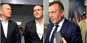 «Λευκός καπνός» από τη συνάντηση Βρούτση με Αγγελόπουλους: Συνεχίζονται οι τελικοί του μπάσκετ «Λευκός καπνός» από τη συνάντηση Βρούτση με Αγγελόπουλους: Συνεχίζονται οι τελικοί του μπάσκετ