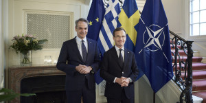 Συνάντηση Μητσοτάκη με Κρίστερσον στη Στοκχόλμη - Στο τραπέζι η οικονομία και η άμυνα της ΕΕ Συνάντηση Μητσοτάκη με Κρίστερσον στη Στοκχόλμη - Στο τραπέζι η οικονομία και η άμυνα της ΕΕ