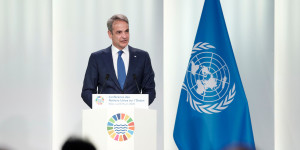 Μητσοτάκης στη Διάσκεψη για τους Ωκεανούς: Μέχρι τέλος Ιουνίου δύο θαλάσσια πάρκα σε Ιόνιο, Κυκλάδες Μητσοτάκης στη Διάσκεψη για τους Ωκεανούς: Μέχρι τέλος Ιουνίου δύο θαλάσσια πάρκα σε Ιόνιο, Κυκλάδες