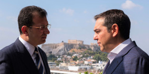 Το «ευχαριστώ» από τον Εκρέμ Ιμάμογλου σε Τσίπρα και Δούκα Το «ευχαριστώ» από τον Εκρέμ Ιμάμογλου σε Τσίπρα και Δούκα