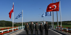 ΜΟΕ Ελλάδας - Τουρκίας: Ο διοικητής της 31 Μηχανοκίνητης Ταξιαρχίας «Κάμια» στην Κεσσάνη ΜΟΕ Ελλάδας - Τουρκίας: Ο διοικητής της 31 Μηχανοκίνητης Ταξιαρχίας «Κάμια» στην Κεσσάνη