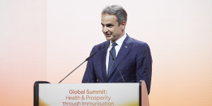Μητσοτάκης: Στα 5 εκατ. ευρώ η ελληνική συνεισφορά για τον σκοπό της GAVI Μητσοτάκης: Στα 5 εκατ. ευρώ η ελληνική συνεισφορά για τον σκοπό της GAVI
