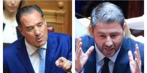 Χαμός με Άδωνι και Ανδρουλάκη: «Υποδύεστε τις αθώες περιστερές», «Είστε ο Τζίμι Τζαμπ της πολιτικής» Χαμός με Άδωνι και Ανδρουλάκη: «Υποδύεστε τις αθώες περιστερές», «Είστε ο Τζίμι Τζαμπ της πολιτικής»