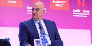 Δένδιας από το Economist: «Η Ευρώπη να πληρώσει για την άμυνά της – Εμείς φωνάζαμε πριν 18 μήνες» Δένδιας από το Economist: «Η Ευρώπη να πληρώσει για την άμυνά της – Εμείς φωνάζαμε πριν 18 μήνες»