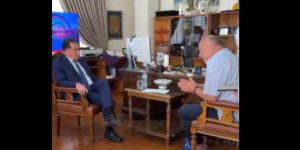 Διάλογος Άδωνι Γεωργιάδη - Αχιλλέα Μπέου on camera... με ποδοσφαιρικούς όρους Διάλογος Άδωνι Γεωργιάδη - Αχιλλέα Μπέου on camera... με ποδοσφαιρικούς όρους