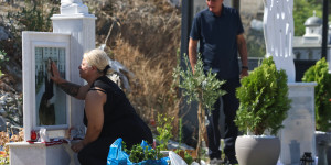 Συγκλονιστική Θεία Λειτουργία στα Τέμπη: Ο πατέρας του Κυπριανού τίμησε τη μνήμη των θυμάτων Συγκλονιστική Θεία Λειτουργία στα Τέμπη: Ο πατέρας του Κυπριανού τίμησε τη μνήμη των θυμάτων