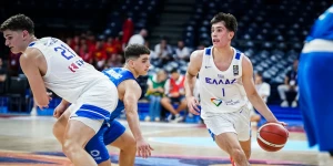 Γαλανόλευκος θρίαμβος στο EuroBasket U18: Η Εθνική Εφήβων «καθάρισε» την Βόρεια Μακεδονία Γαλανόλευκος θρίαμβος στο EuroBasket U18: Η Εθνική Εφήβων «καθάρισε» την Βόρεια Μακεδονία