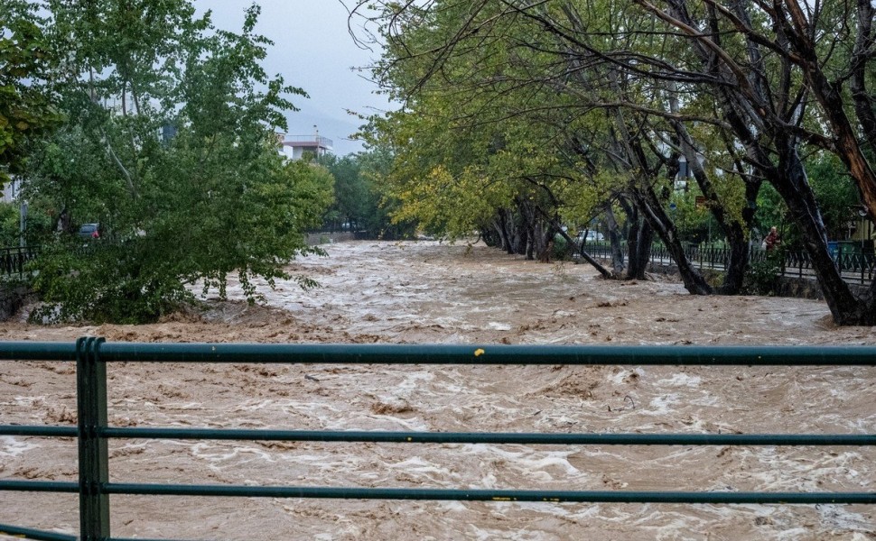 ΚΑΚΟΚΑΙΡΙΑ ΣΤΟ ΒΟΛΟ   Τρίτη 5 Σεπτεμβριου 2023  (ΑΝΑΣΤΑΣΙΑ ΚΑΡΕΚΛΑ / EUROKINISSI)