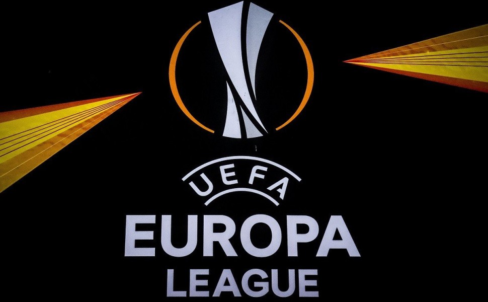 EUROPA LEAGUE 2021-2022 / ΟΣΦΠ - ΑΙΝΤΡΑΧΤ / ΣΥΝΕΝΤΕΥΞΗ ΤΥΠΟΥ ΚΑΙ ΠΡΟΠΟΝΗΣΗ ΤΟΥ ΟΛΥΜΠΙΑΚΟΥ (KLODIAN LATO EUROKINISSI)