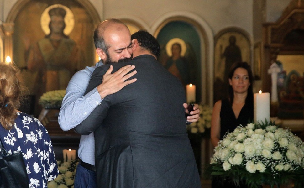 Κηδεία της τραγουδίστριας Λιζέτας Νικολάου στο Κοιμητήριο Παλαιού Φαλήρου, Δευτέρα 14 Αυγούστου 2023. Η Λιζέτα Νικολάου πέθανε το πρωί της Παρασκευής (11/08) σε ηλικία 72 ετών ύστερα από μέρες νοσηλείας μετά από σοβαρό ατύχημα.
(ΓΙΑΝΝΗΣ ΠΑΝΑΓΟΠΟΥΛΟΣ/EUROK