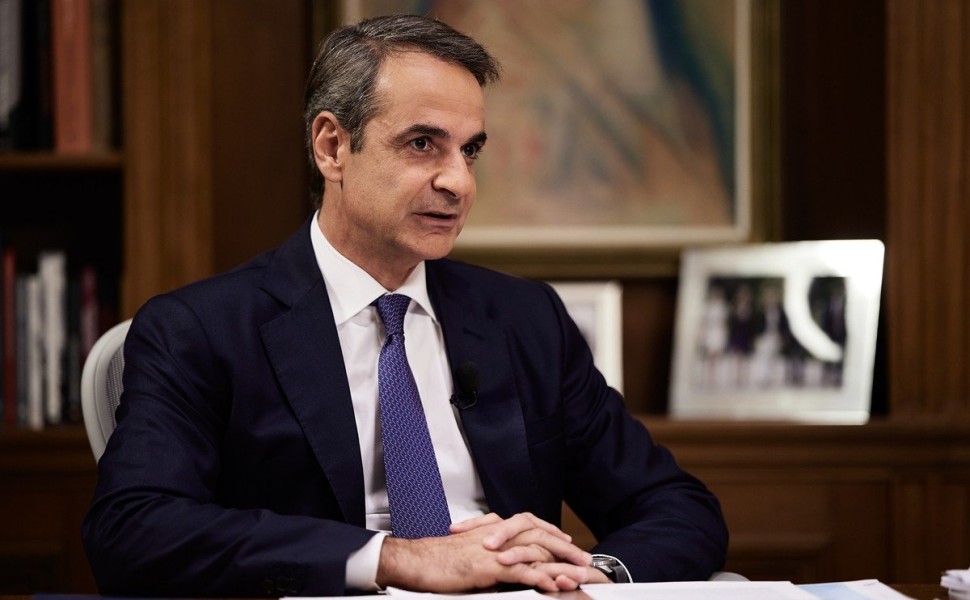 Ο Πρωθυπουργός Κυριάκος Μητσοτάκης παραχωρεί συνέντευξη στο κεντρικό δελτίο ειδήσεων του τηλεοπτικού σταθμού Alpha και στον δημοσιογράφο Αντώνη Σρόιτερ. Δευτέρα 2 Οκτωβρίου 2023 (ΔΗΜΗΤΡΗΣ ΠΑΠΑΜΗΤΣΟΣ/ΓΡΑΦΕΙΟ ΤΥΠΟΥ ΠΡΩΘΥΠΟΥΡΓΟΥ/EUROKINISSI) Ο Πρωθυπουργός Κυριάκος Μητσοτάκης παραχωρεί συνέντευξη στο κεντρικό δελτίο ειδήσεων του τηλεοπτικού σταθμού Alpha και στον δημοσιογράφο Αντώνη Σρόιτερ. Δευτέρα 2 Οκτωβρίου 2023 (ΔΗΜΗΤΡΗΣ ΠΑΠΑΜΗΤΣΟΣ/ΓΡΑΦΕΙΟ ΤΥΠΟΥ ΠΡΩΘΥΠΟΥΡΓΟΥ/EUROKINISSI)