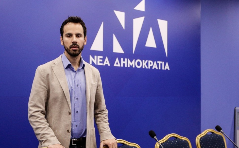 Ο εκπρόσωπος τύπου της Νέας Δμοκρατίας Νίκος Ρωμανός/EUROKINISSI