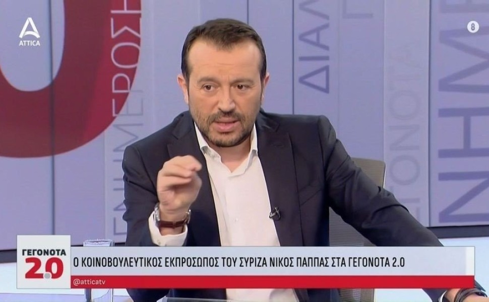 Ο Νίκος Παππάς στο ATTICA TV / Glomex