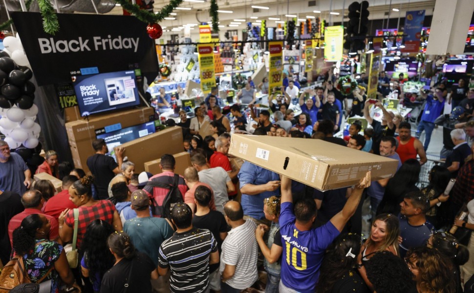 Η Black Friday στο Σάο Πάολο (ΑΠΕ ΜΠΕ - ΕΡΑ)