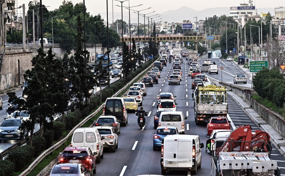 Εικόνα από τον Κηφισό (φωτο: Eurokinissi)