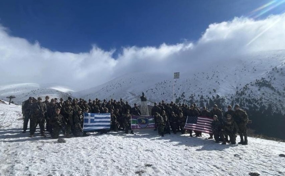 Συνεκπαίδευση Ελλήνων και Αμερικανών κομάντος στην Πιερία