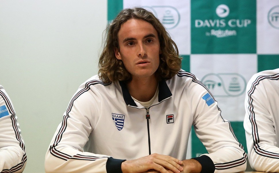 ΣΥΝΕΝΤΕΥΞΗ ΤΥΠΟΥ ΓΙΑ ΤΟ DAVIS CUP (ΘΑΝΑΣΗΣ ΔΗΜΟΠΟΥΛΟΣ / EUROKINISSI) ΣΥΝΕΝΤΕΥΞΗ ΤΥΠΟΥ ΓΙΑ ΤΟ DAVIS CUP (ΘΑΝΑΣΗΣ ΔΗΜΟΠΟΥΛΟΣ / EUROKINISSI)